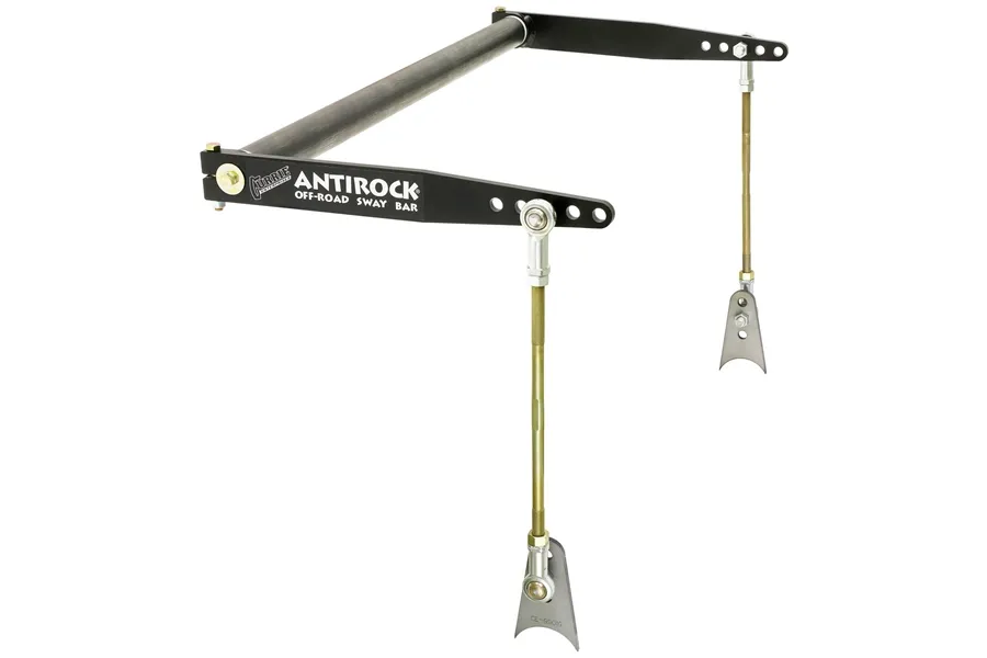 Rock Jock Antirock Sway Bar Kit Universal 36 Inch x 0.850 Inch Bar 18 Inch Steel Arms RockJock 4x4