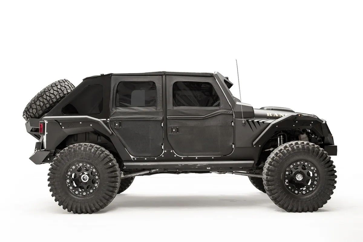 4 Door Jeep JK Rear Fender Flare 4 Door Jeep JL Rear Fender Flare must use base fender JL2001-1 product image