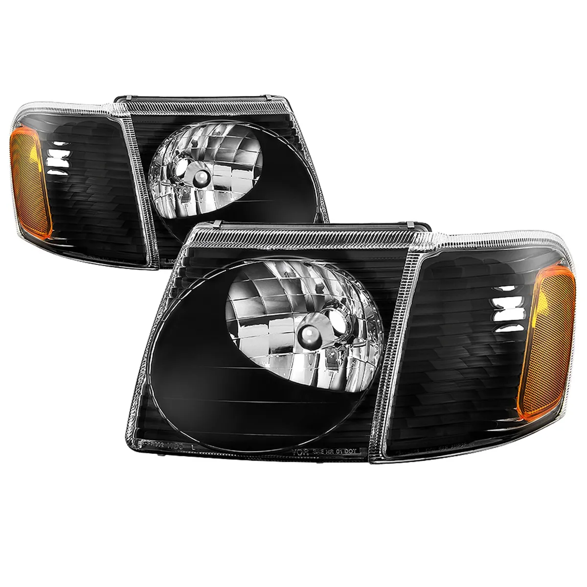 Spyder Auto 0103 Explorer Sport/0105 Sport Trac OEM Style Headlights With Corner 4pcs Sets