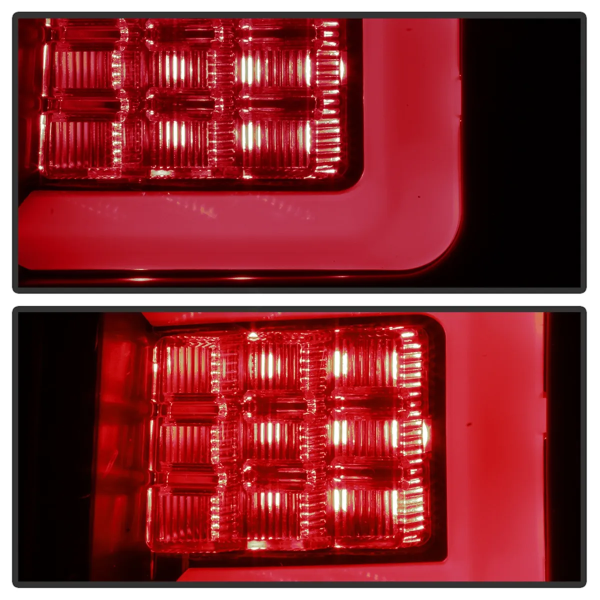 ( Spyder ) Jeep Grand Cherokee 07-10 Light Bar LED Tail Lights - Black Smoke product image
