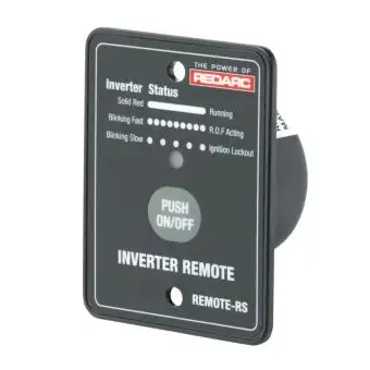 REDARC dc to AC Pure Sine Inverter Remote Controller