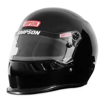 Simpson Safety Vudo 2025 Auto Racing Helmet Large Black