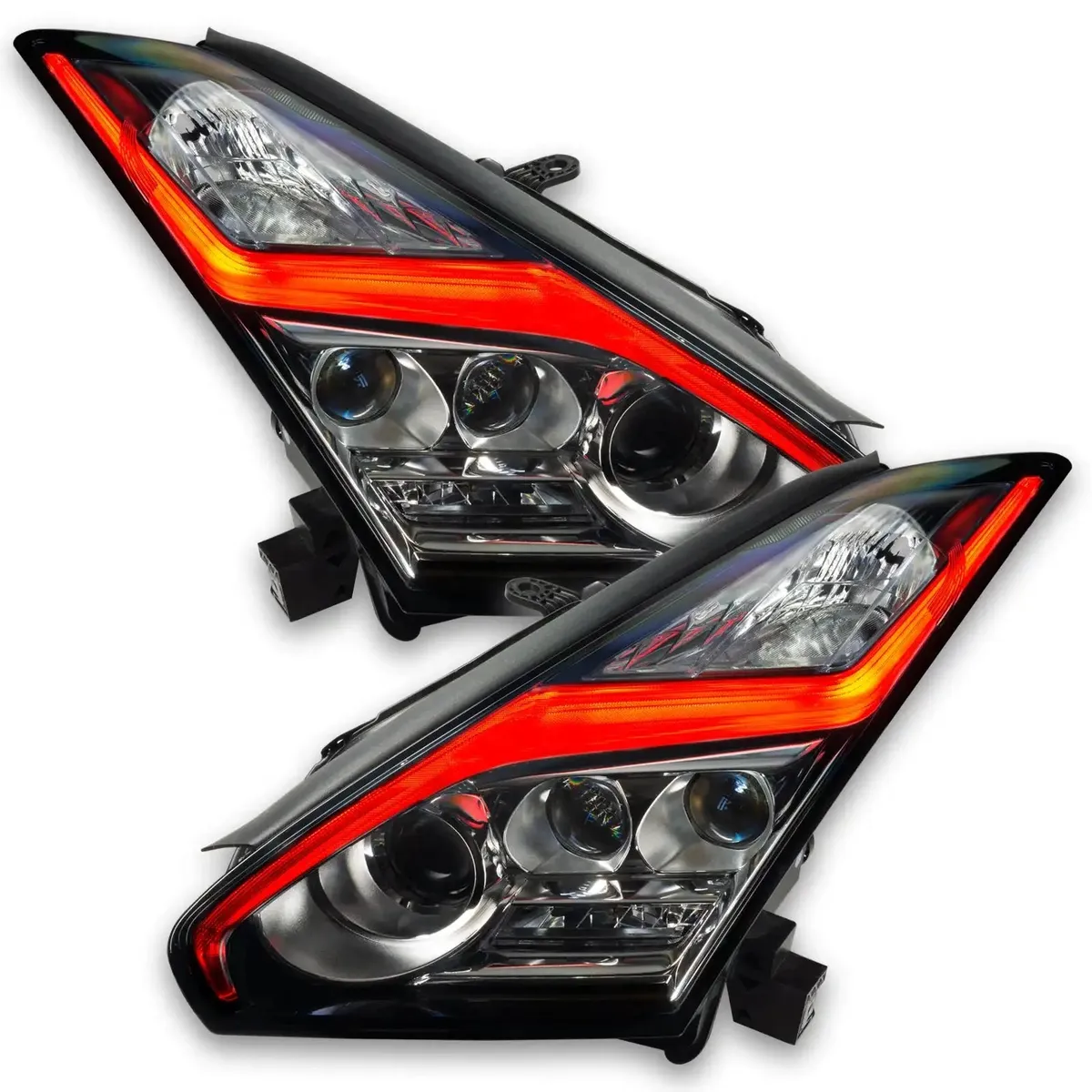 Oracle Lighting 2015-2024 Nissan Gt-R Colorshift "lightning Bolt" Rgb+w Headlight DRL Upgrade Kit product image