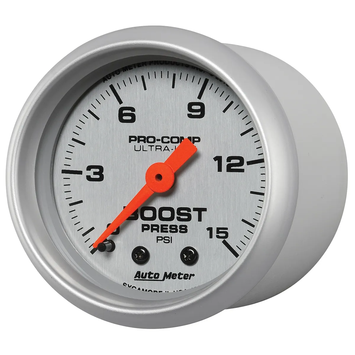 Gauge, Boost, 2 1/16", 15psi, Mechanical, Ultra-Lite product image