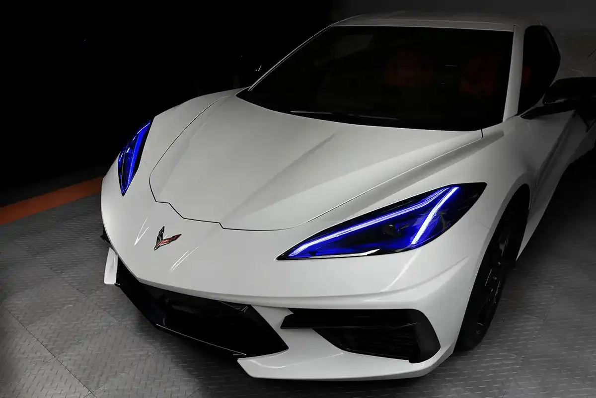 1442-335 - 2020-2021 Chevrolet c8 Corvette Oracle Colorshift Rgb+a LED Headlight DRL Upgrade product image