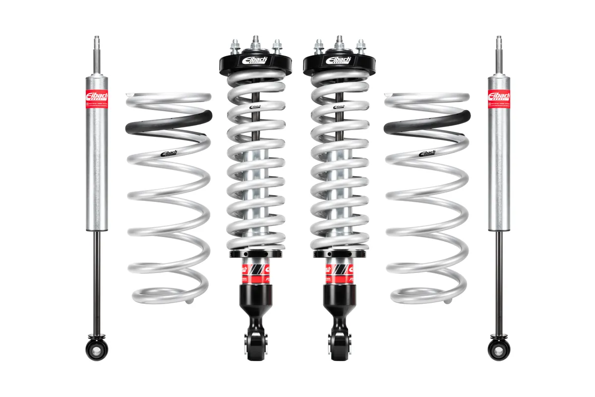Eibach Springs 23c Toyota Sequoia Pro Truck Lift Stage 2 Pair Of Front Coilovers + Rear Shock