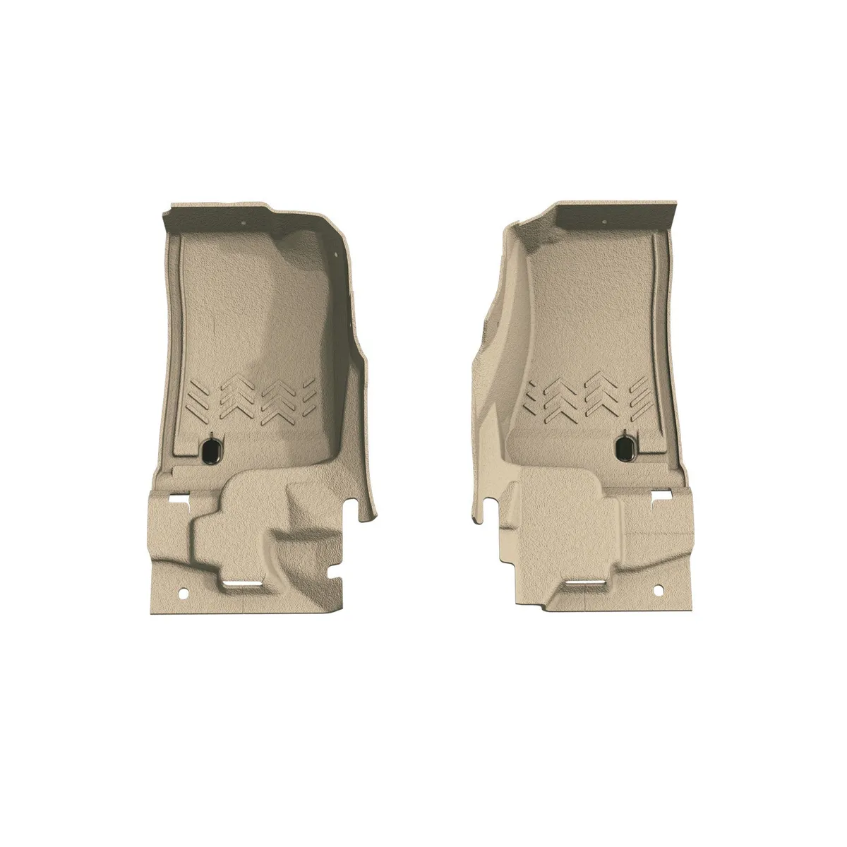 18c Wrangler Jl/20c Gladiator 2pc Front Composite Flooring Mesa Smoke product image