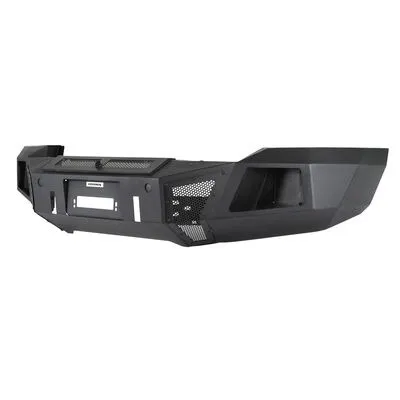 1415 Silverado 1500 Br6 Steel Winch Bumper Textured Black Powdercoat product image