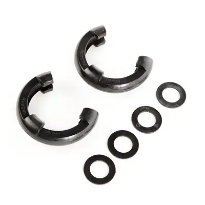 Rugged Ridge Rugged Ridge 7/8inch D-Ring Shackle Isolator Kit Black