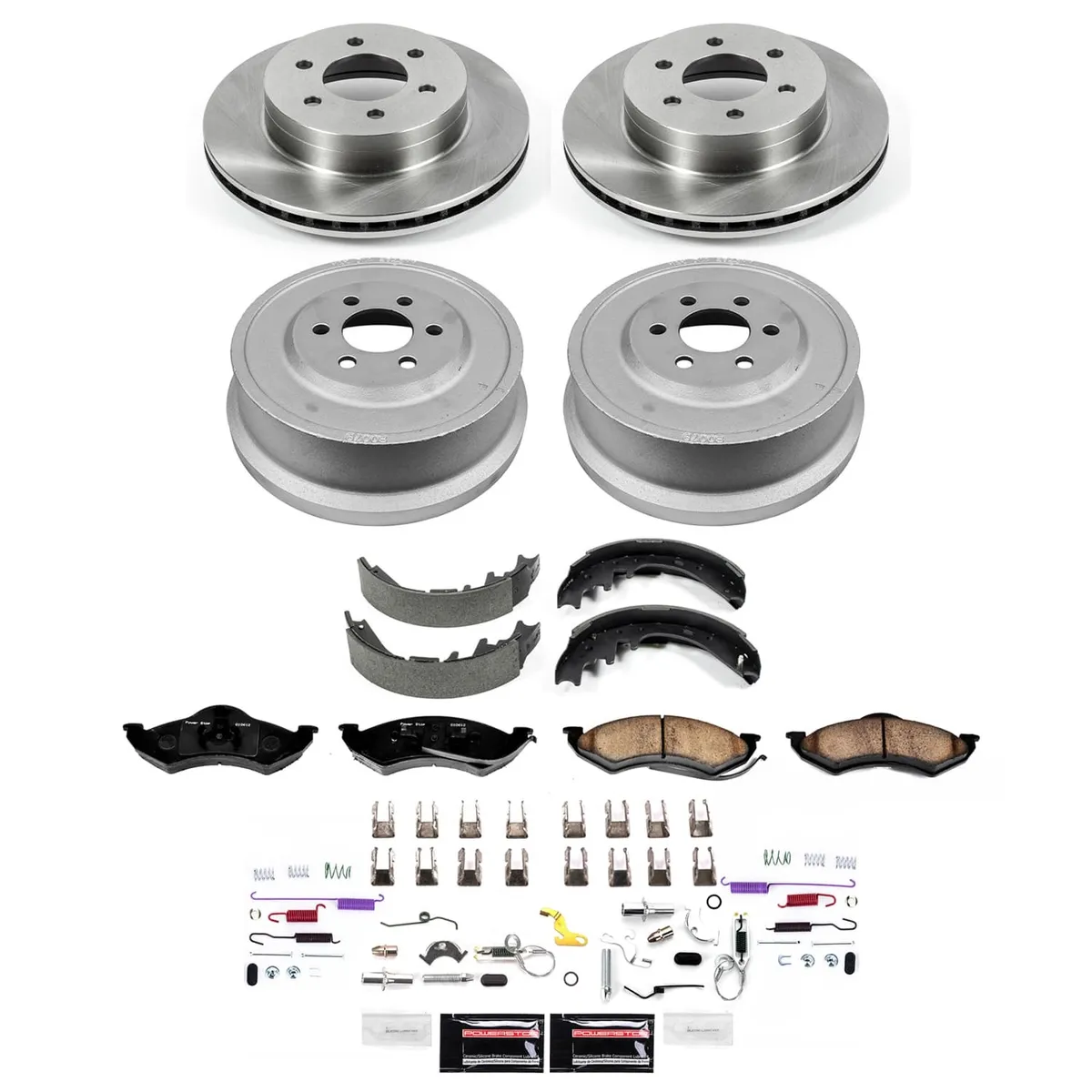 Track Day Kit-Stage 1 Kit For Track Day Enthusiasts: Rotors And Pads-For Use W/Street Tires product image