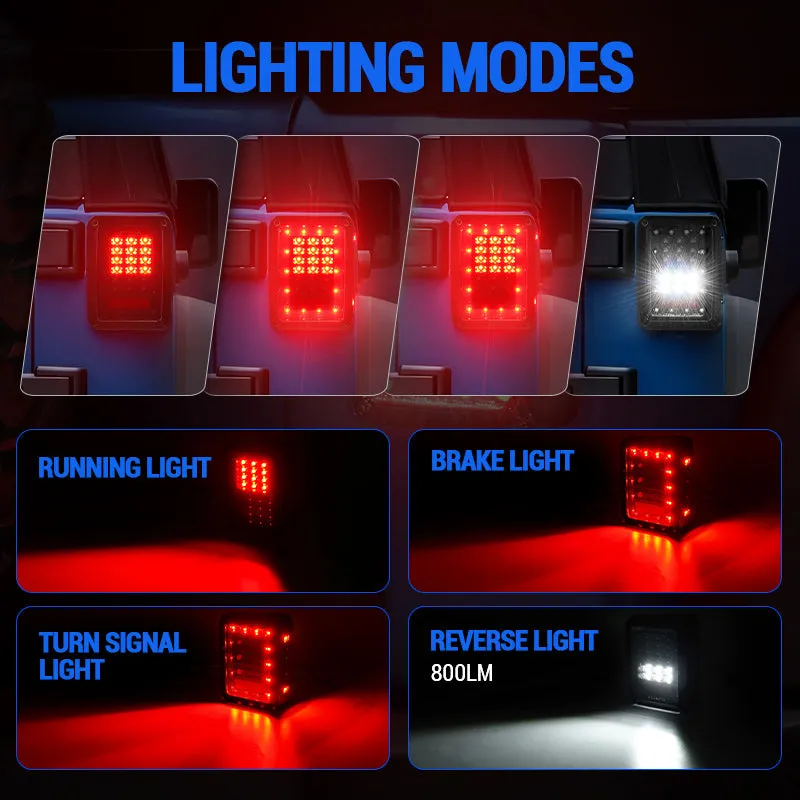 "Jeep JK 7"" Headlights, 4"" Fog Lamps, Front Turn Signals, Fender Turn Signals & Taillights" product image