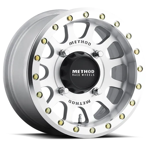 Aluminum Wheels 14x7 MR401 Beadlock UTV Bolt Pattern 4 On 156 Offset 38 Lip Size 0.94 Machined Raw Machined SL Method product image