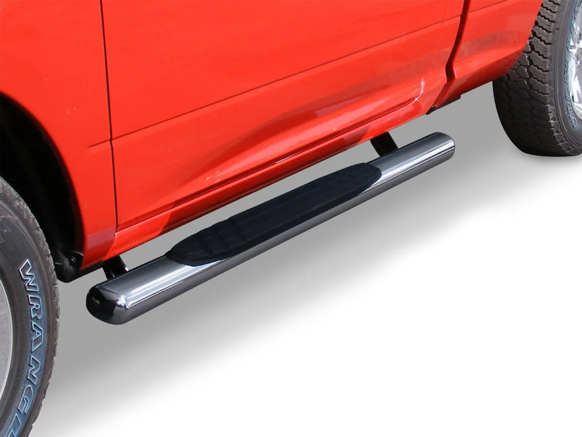 Universal 4in 52in Long Stainless Side Bars OE Xtreme Sidesteps Polished (Brkt Sold Sep) product image