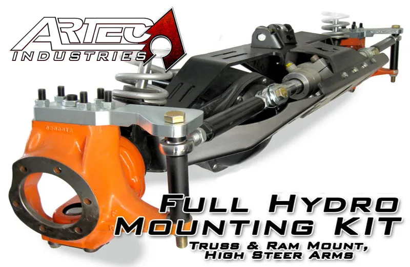 Dana 60 Full Hydro Mounting Kit: 85-91.5 Ford - Ultimate Arms for OEM Knuckles Artec Industries product image