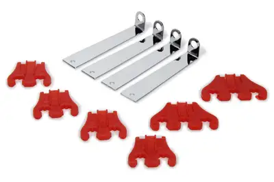 Trans-Dapt Performance Red Deluxe Wire Loom Set