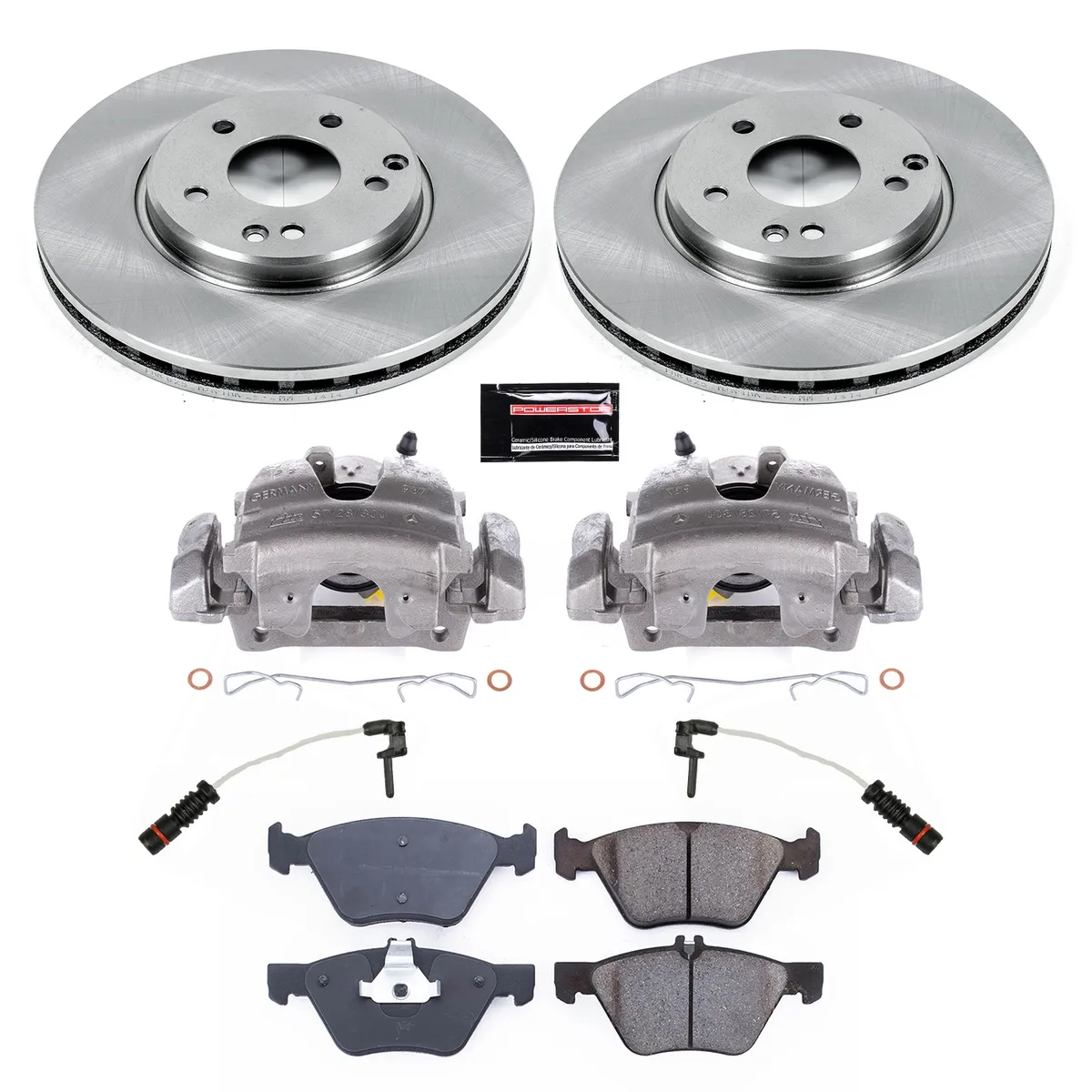 Z17 Direct Replacement Kit: Rotors; Ceramic Pads; Pad Sensors; Calipers product image