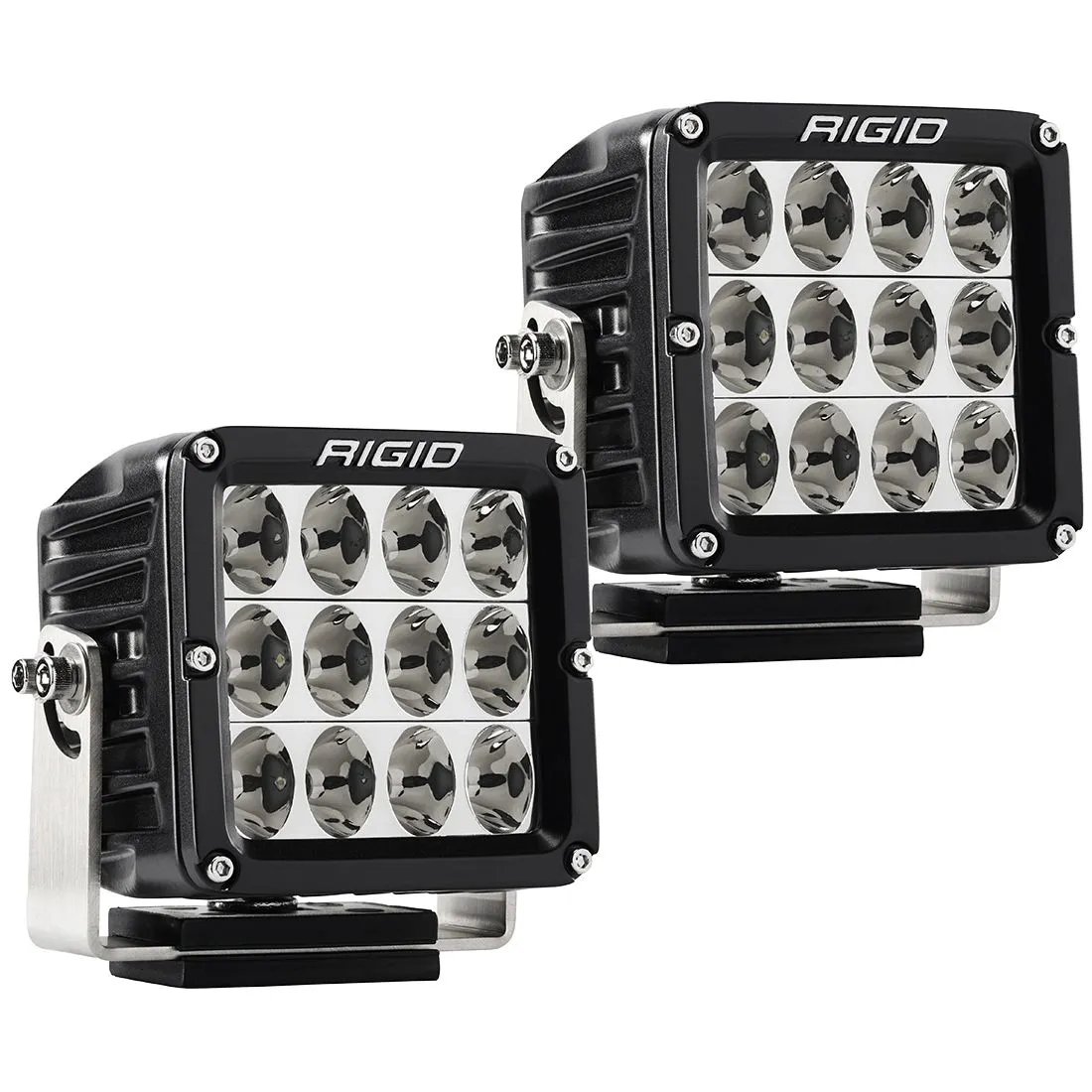 Rigid D-Xl Pro LED Light, Driving Optic, Surface Mount, Black Housing, Pair product image