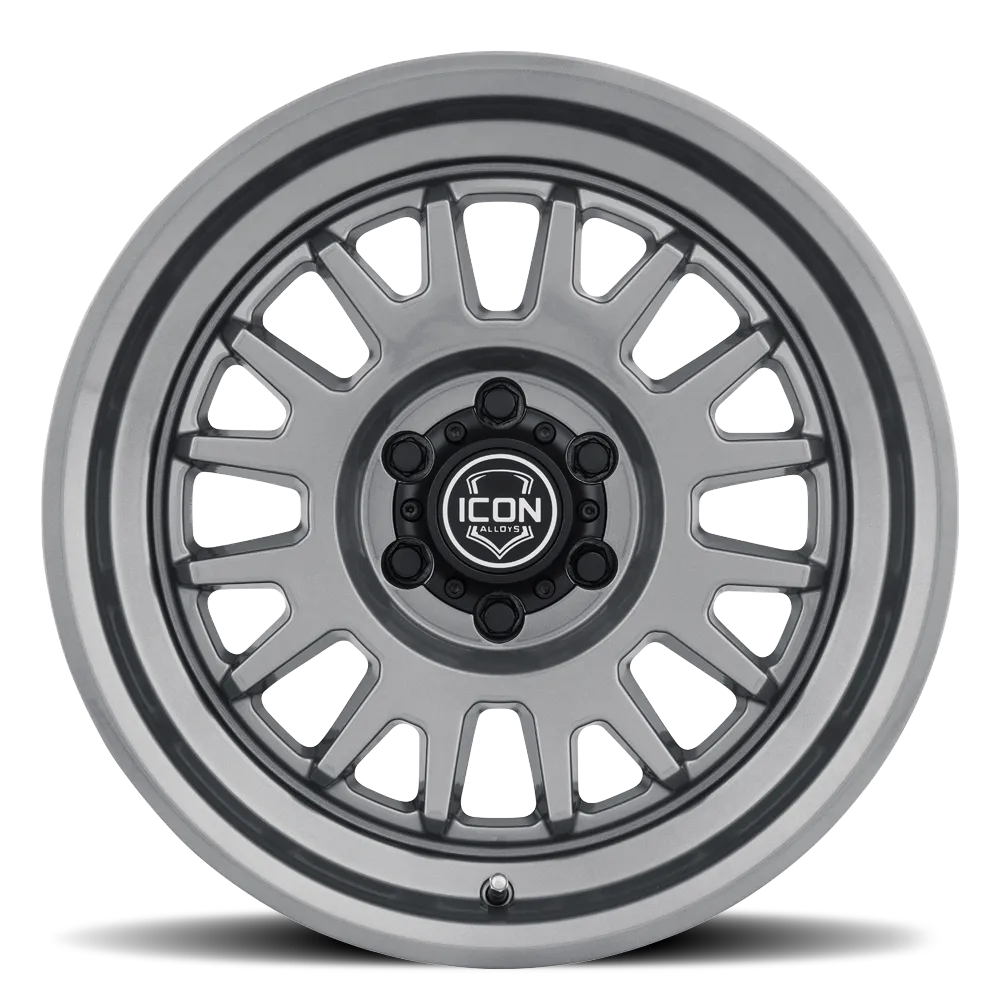 Icon Alloys Anza Silver Machined 17 x 8.5 / 5 x 5 / 6mm / 4.5in Backspace product image