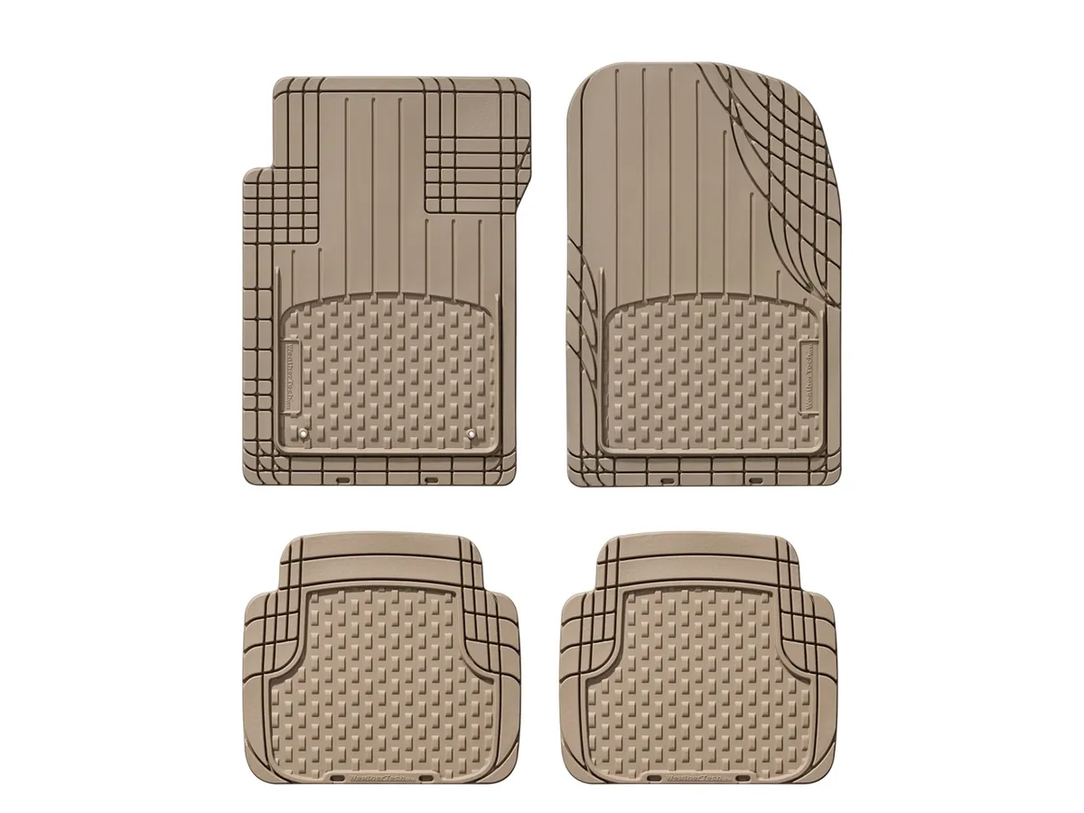 Weathertech Universal Universal Universal Tan Front and Rear AVM