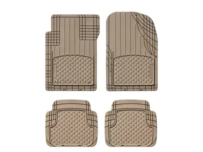 Weathertech Universal Universal Universal Tan Front and Rear AVM