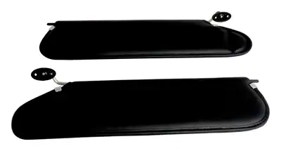Crown Automotive Jeep Replacement Black Sun Visor Set For 19972002 Jeep TJ Wrangler; Includes 2 Sun Visors
