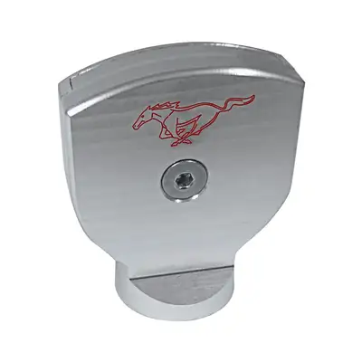 Drake Muscle Oil Dipstick Handle; w/Pony Logo; Billet Aluminum;