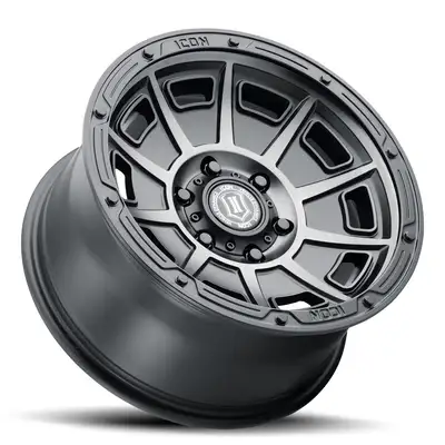 ICON Vehicle Dynamics Icon Alloys Victory Smk Sat Black 17 X 8.5 / 6x135 / 6mm / 5 Bs