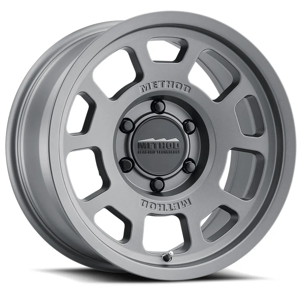 Aluminum Wheels 18x9 Bead Grip MR705 Bolt Pattern 5 On 150 Offset 25 Lip Size 1.22 Titanium SL Method product image