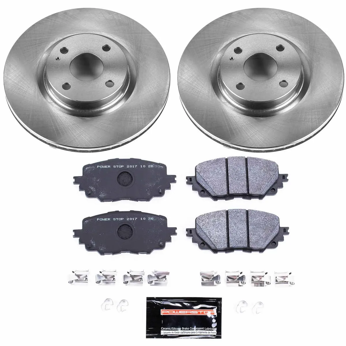 Track Day Spec Kit-Stage 2 Kit For Spec Racing Series/Advanced Track Day Enthusiasts: Rotors And Pads-For Use W/Race Tires product image