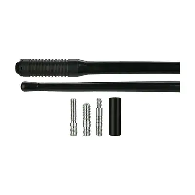 Metra Electronics ANTENNAWorks; Replacement Mast; 14 in./37cm; Black Conductive Rubber;