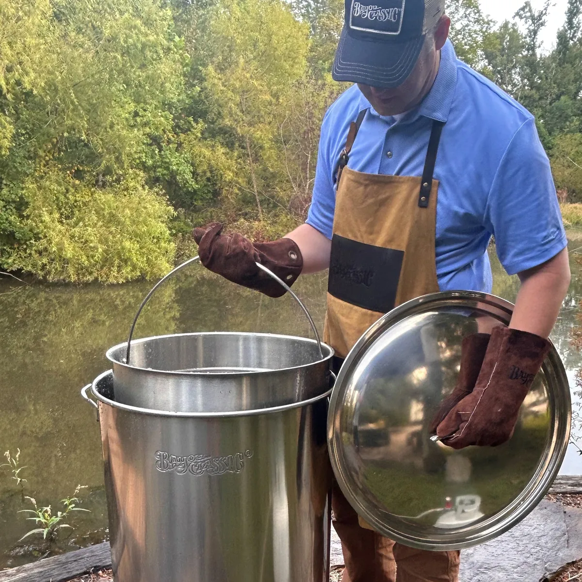 102qt Stainless Bayou Boiler With Basket product image