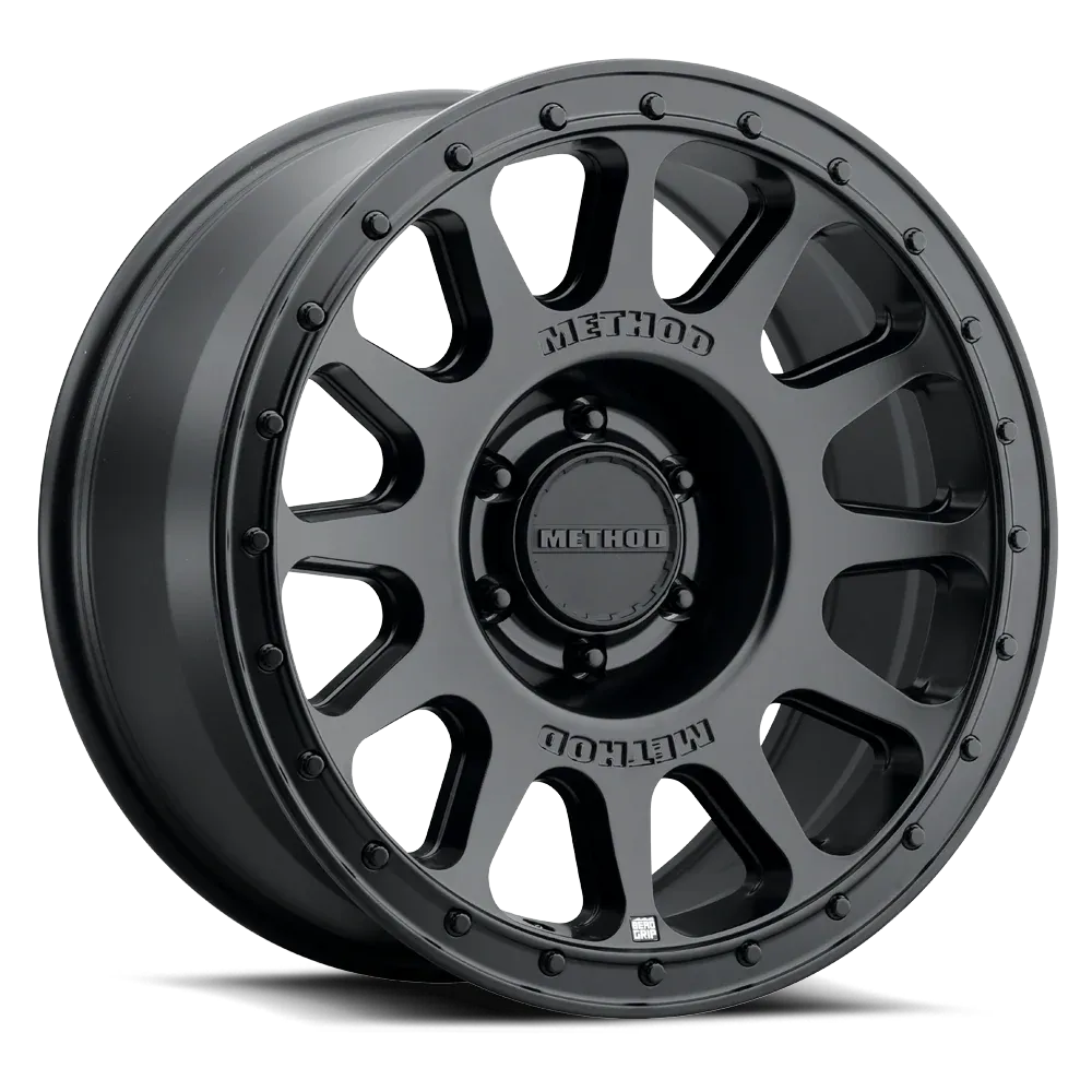Method Race Wheels 709 HD Series Bead Grip Wheel, 18x9 6x5.5 12mm - Matte Black - Bronco 2021+ product image