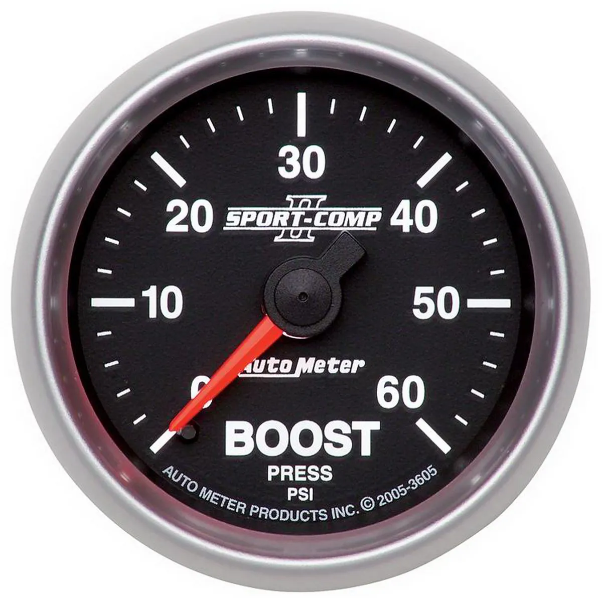 Gauge, Boost, 2 1/16", 60psi, Mechanical, Sport-Comp II product image