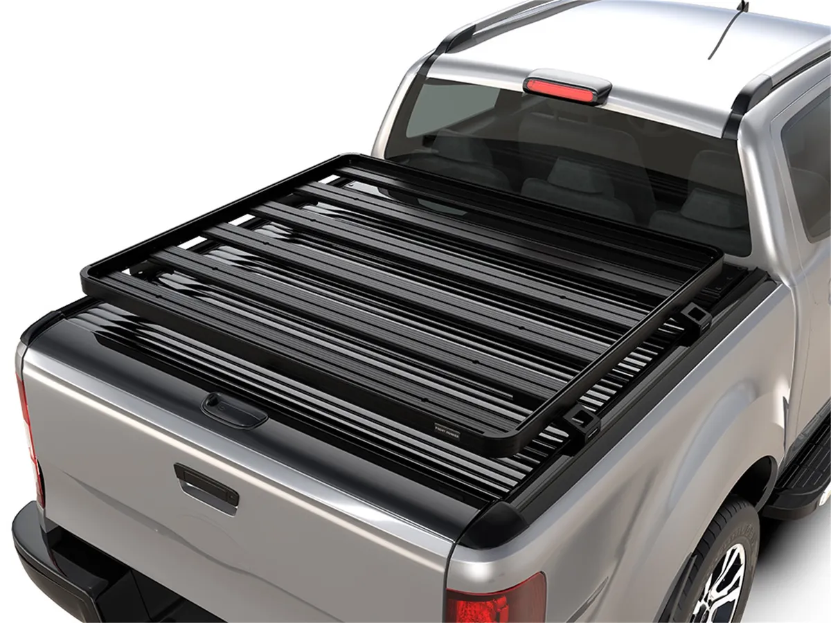 Slimline II Load Bed Rack Kit; For 2020-2023 Isuzu D-MAX 3rd GEN RG Double Cab 4 Door; Roll Top; product image