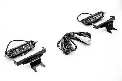 ZROADZ Off Road Products ZROADZ Rear Window Mounting Bracket Kit w/two 6in LED Lights and Wire Harness - JL