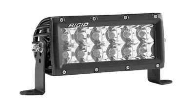 RIGID Industries Rigid E-Series Pro LED Light, Spot Optic, 6 Inch, Black Housing