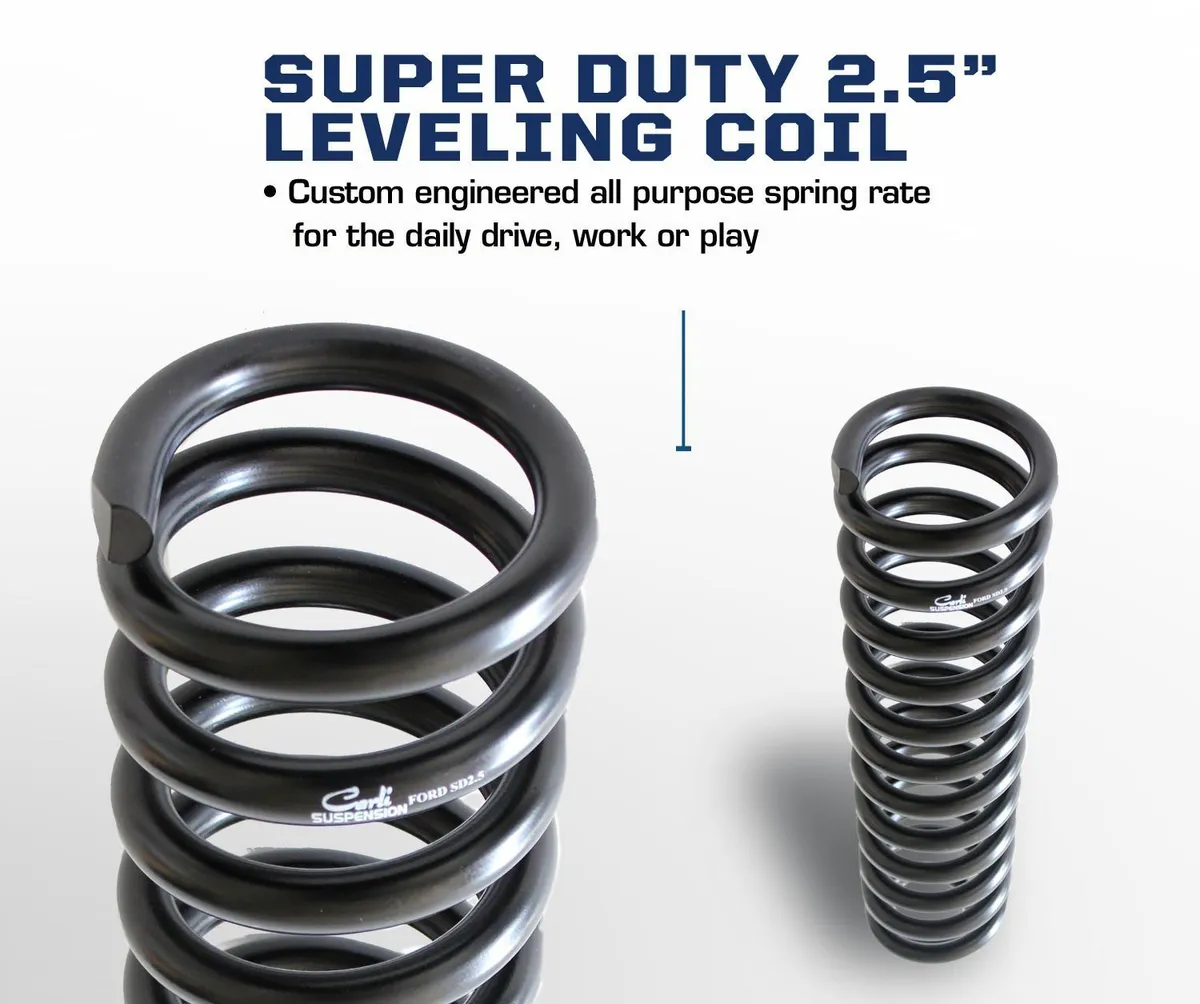 Carli Linear Rate Coil Springs, 2.5/3.5" Lift, 2005-26 Ford F250/F350, 4x4, Pair product image