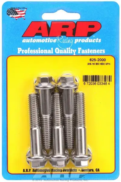 ARP Auto Racing 3/816 x 2.000 Hex 7/16 Wrenching ss Bolts