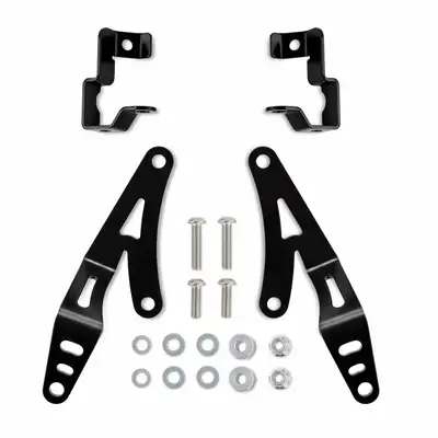 Cognito Motorsports Truck Cognito Vision X Light Bracket Kit For 14-21 Polaris RZR XP 1000 / XP Turbo / Turbo S 4 Seat Roll Cage 360-90670