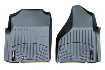 Weathertech 2002 - 2006 Dodge Ram 1500 Pickup QuadCab Black Front FloorLiner 4wd / 2003 - 2006 Dodge Ram 2500 QuadCab Black Front FloorLiner 4wd / 2003 - 2006 Dodge Ram 3500 QuadCab Black Front FloorLiner 4wd