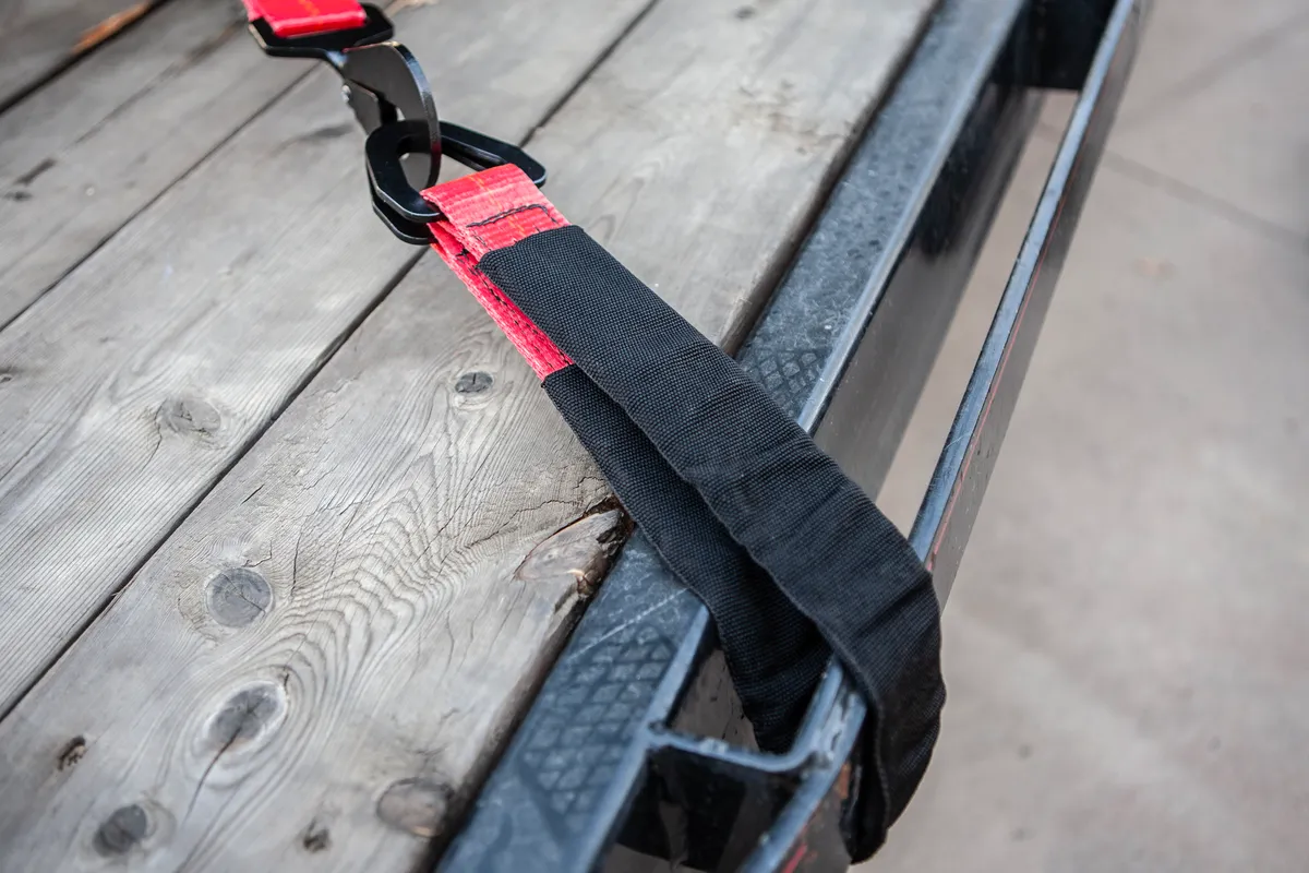 SpeedStrap 2in x 30in Axle Strap w/ D-Rings, Red - 10,000lb Max Capacity product image