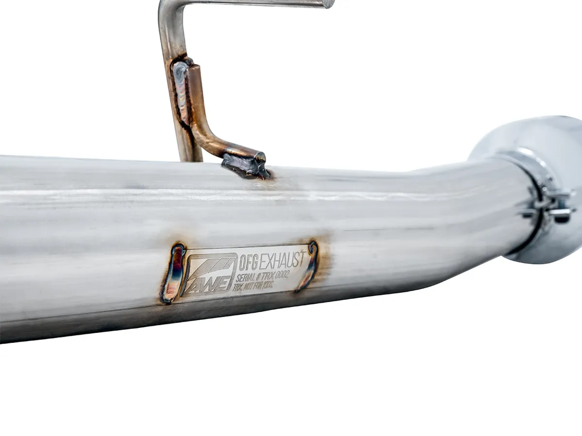 Awe 0fg Catback Exhaust For RAM Trx - Chrome Silver Tips product image