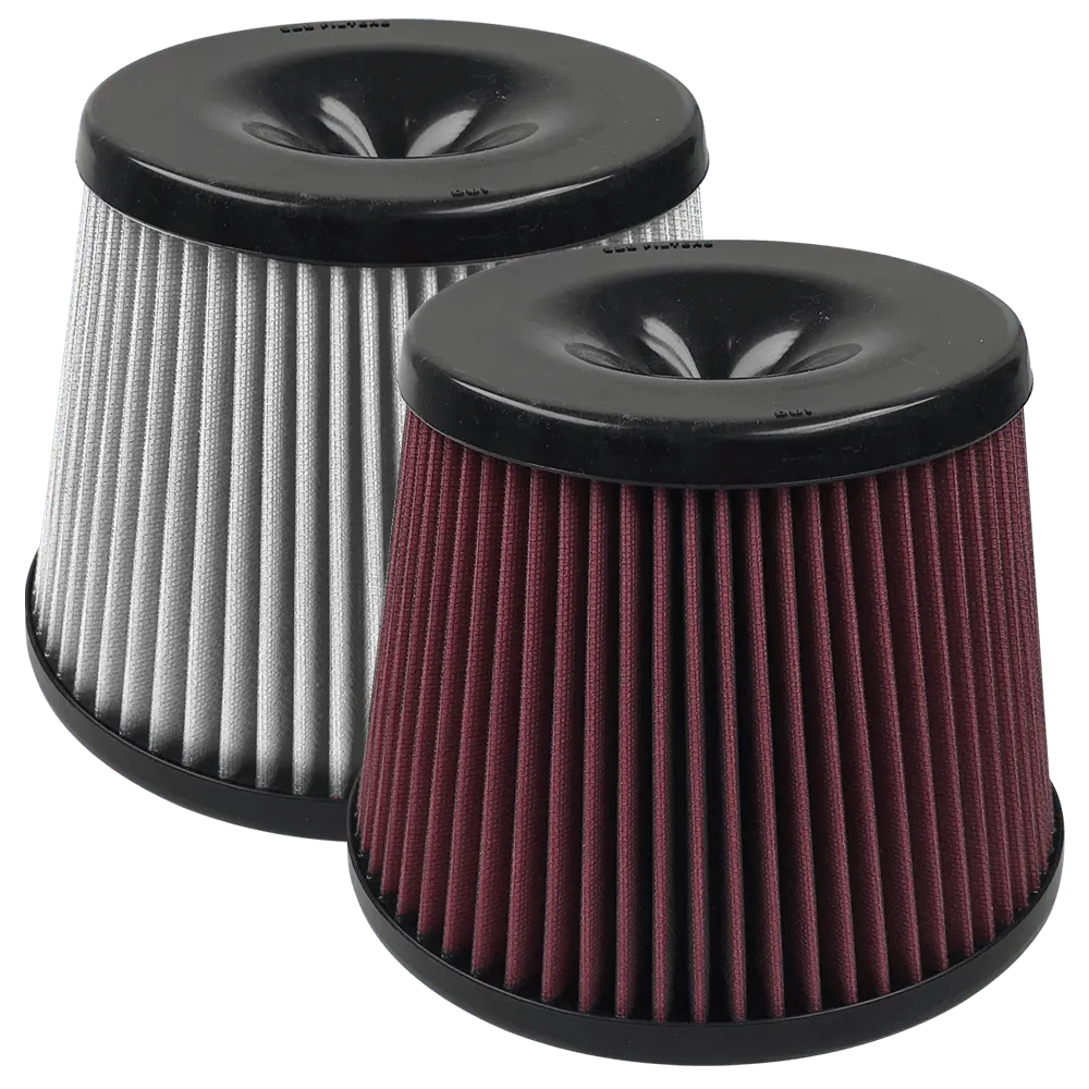 Replacement filter for S&B cold Air Intake Kit part number 75-5057 cleanable 8-ply cotton product image
