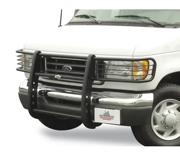 Go Rhino 3000 Series StepGuard - Center Grille + Brush Guards 2003 2007 Ford E-250 E-350 Econoline Van