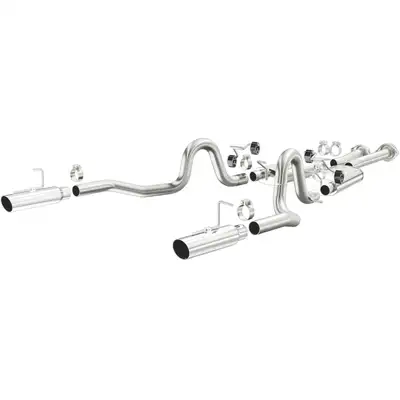 MagnaFlow Exhaust Products MagnaFlow 1994-1995 Ford Mustang 5.0L | 1996-1998 Ford Mustang 4.6L Street Series Cat-Back Performance Exhaust System 15638
