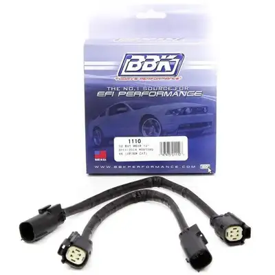 BBK Performance 2011-2017 Mustang 5.0l 3.7l Rear o2 Extensions - 12in Pair
