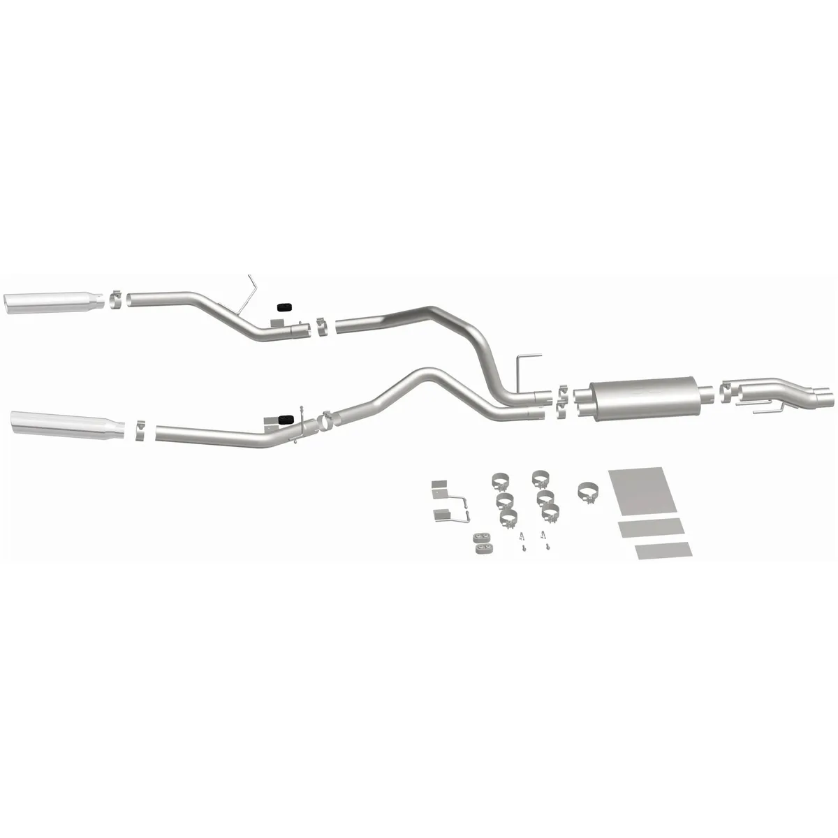 MagnaFlow 2011-2014 Ford F-150 Street Series Cat-Back Performance Exhaust System product image
