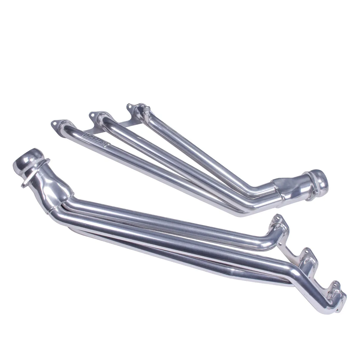 2005-2010 Ford Mustang v6 1-58 Long Tube Headers - Use 16431 Mid Pipe - Polished Silver Ceramic product image