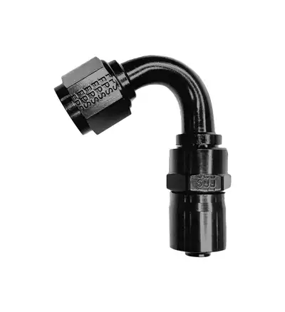 Fragola Performance Systems #12 120-Deg Crimp Hose Fitting