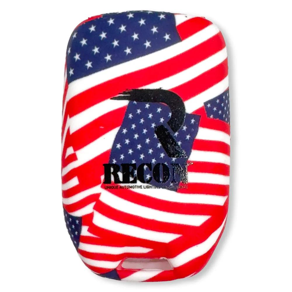 GMC & Chevy 19-21 Sierra & Silverado 1-Piece 100% Silicone Rubber Key Fob Cover - Multiple Colors product image